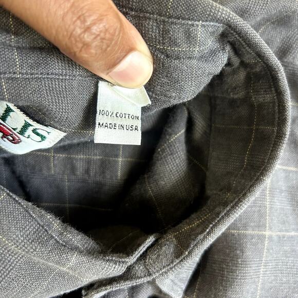 Perlis Cajun Clothing Co Crawfish Button Down Mens XL Preppy - Picture 12 of 13